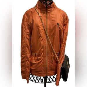 Stylish Burnt Orange Women's Jacket/Blazer Size 1
